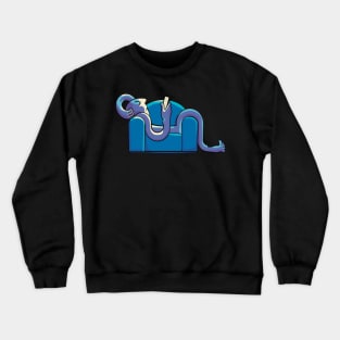 TimeWaster On The Phone Crewneck Sweatshirt